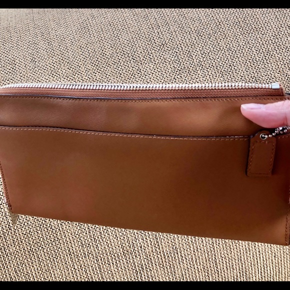 Coach Brown Leather Large Clutch/Wallet - Picture 5 of 5
